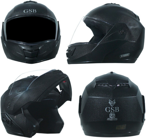 GSB G- FORCE FLIPUP HELMET Motorbike Helmet