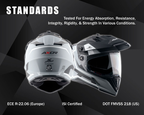 Axor X-Cross Flagstaff Motorbike Helmet - Buy Axor X-Cross