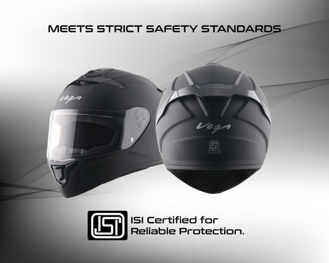 VEGA VF-10 Turbo Solid Motorbike Helmet Buy VEGA VF-10 Turbo