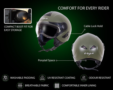 VEGA VERVE Motorbike Helmet Buy VEGA VERVE Motorbike Helmet