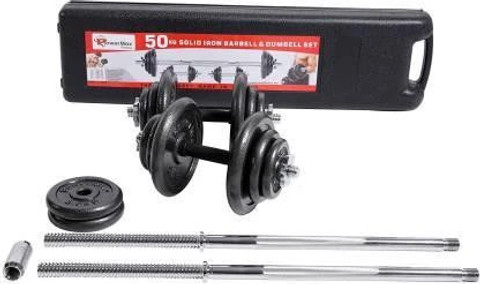 50 Kg York Free Weights Set Powermax Fitness 50 Kg Adjustable