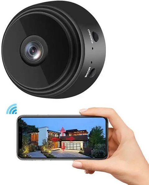 Safetynet Mini WiFi Magnetic Live Stream IP Wireless 1080p Audio Video  Security Camera