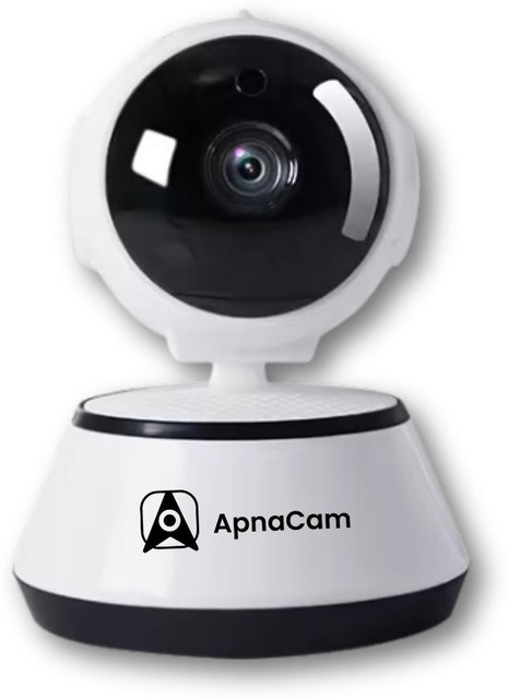 ApnaCam 2MP WiFi Smart Camera 360° Live View, Motion Alerts Wireless Home  Office Security Camera