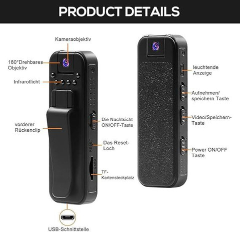 Safetynet L7 Camera Portable Device, Indoor and Outddor Security