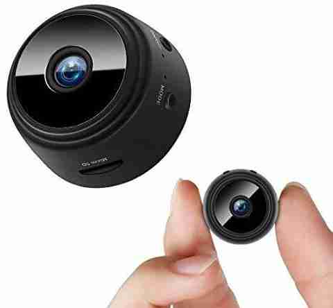 Bzrqx Mini Hidden Spy Camera WiFi Small Wireless Video Camera Full