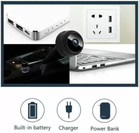 TECUSION Full hd 1080p Wifi IP Camera Outdoor Micro Spy Cctv Voice Video Recorder Security Camera (64 GB, 1 Channel) - Image 6