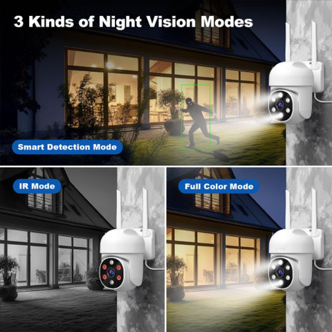Night Vision Cheap Wifi Outdoor Security Cameras ZORBES® Security
