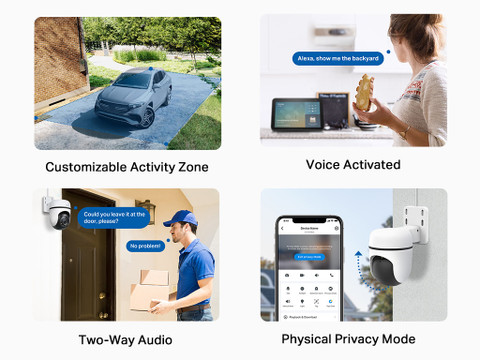 TP-Link Tapo C500 1080p Outdoor Pan/Tilt Security WiFi Smart