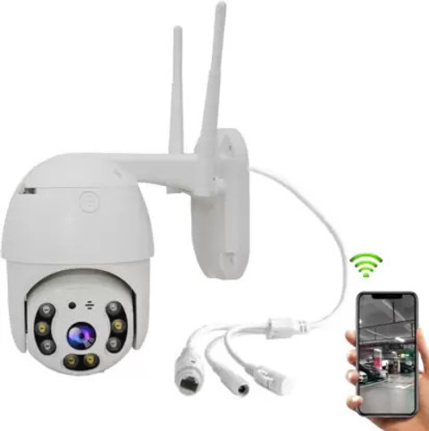 SNARIOVSN WIFI IP CCTV 1080p PTZ Outdoor Ip66 Waterproof Pan Tilt Speed  Dome Home Security Camera