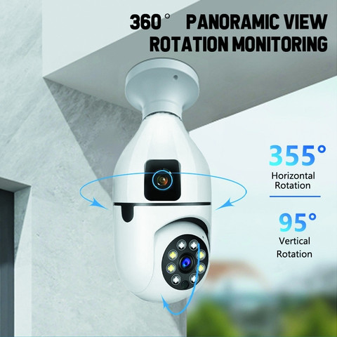 night vision 360 degree outdoor wireless security camera