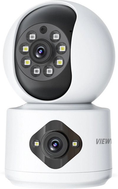 Viewvision AT-BTS Full HD 3MP+3MP Dual Lens (360°) Wi-Fi Pan-Tilt