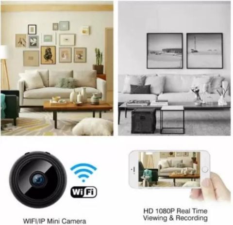 TECUSION Full hd 1080p Wifi IP Camera Outdoor Micro Spy Cctv Voice Video Recorder Security Camera (64 GB, 1 Channel) - Image 3