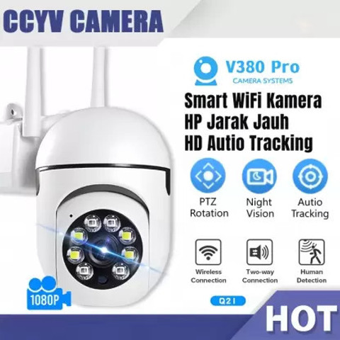 SNARIOVSN Wifi HD PTZ V380 Pro Outdoor Camera 1080p Colour Night Vision  Ip66 CCTV Camera Security Camera
