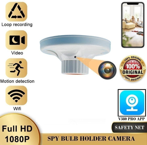 Safetynet WiFi Wireless Hidden Camera with Live Feed, 1080P HD