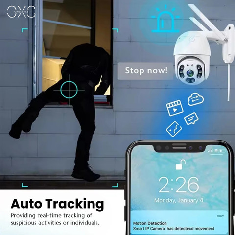 IHP 1080p wifi PTZ 2-way Audio Night Vision Alarm Motion Alert SD