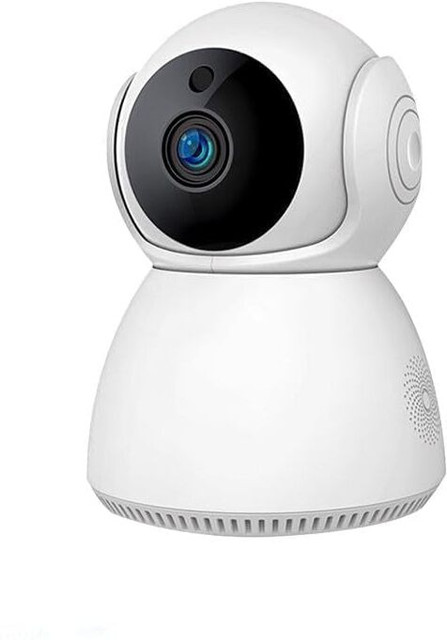 PANORAMIC WiFi Auto Rotation Fish Eye 360 Degree Panoramic Mini Lamp IR  CCTV 1440p Home Security Camera