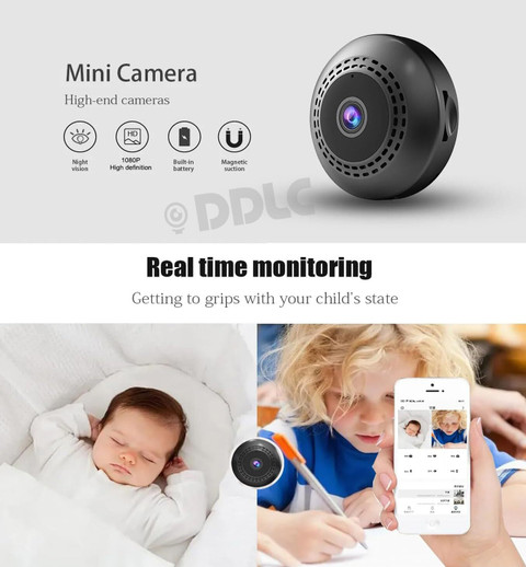 LEEGOAL V380 PRO WiFi Mini Magnetic Live Stream CCTV Security Camera