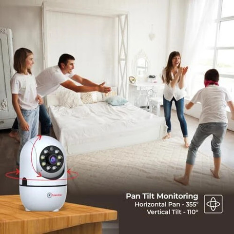Trueview 2MP Smart Wifi ATC Robot Pan-tilt Camera Security Camera