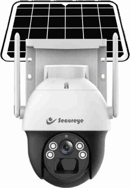 SECUREYE 4MP SOLAR 4G PT CAMERA Security Camera Price in India