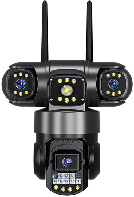 GiftNow 12MP 6K Lens IP Night Vision Outdoor 4G Camera 360