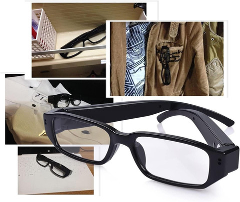 Hidden Camera Eyeglass Video Recorder SPYTECTIFY Hidden Specs