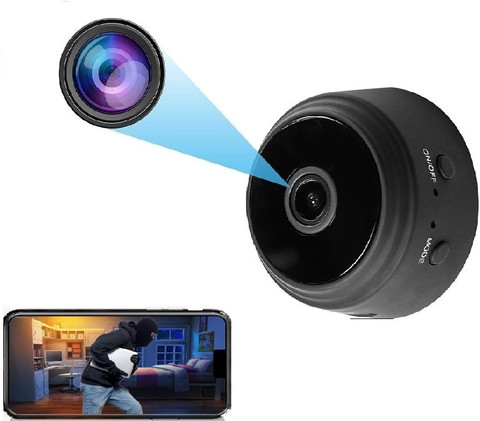 Okxmz 1080P Mini WiFi Wireless Security Camera,Portable Small