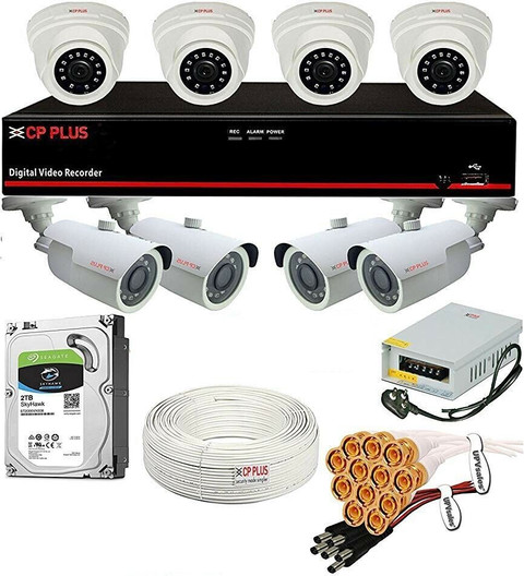 CP PLUS CP PLUS Full CCTV Combo Set Kit (8Ch DVR