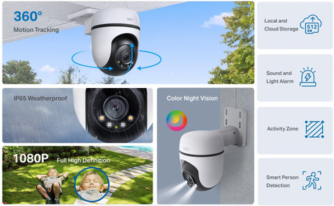 TP-Link Tapo C500 1080p Outdoor Pan/Tilt Security WiFi Smart