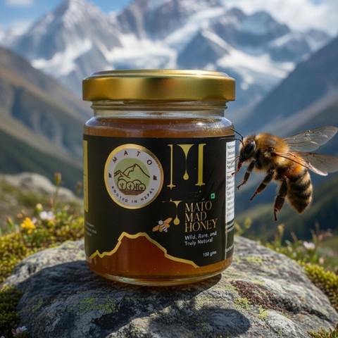 Mato Wild Mad Honey | Premium Himalayan Honey | Natural