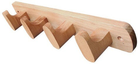 COHSAR Wooden wall hook Wall hook for Hanging coat, Clothes wall hook  rail Hook