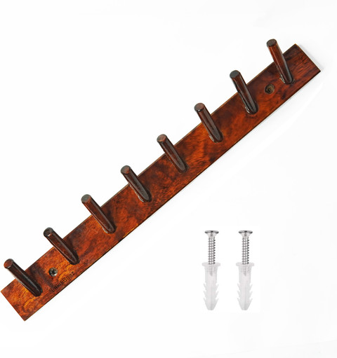 LAKDI-BAAZ Luxury Wooden Wall Hook Coat Hanger Point Pc