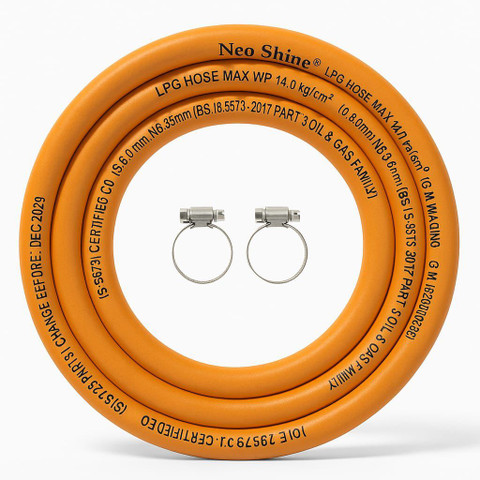 Zx Steel Reinforced LPG Gas Cylinder Hose Pipe Steel Reinforced