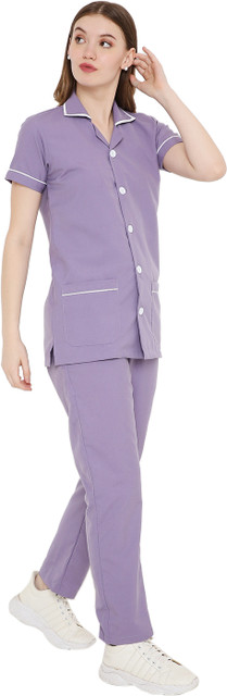 Associated Uniforms Nurse Uniform Lavender XS Shirt, Pant Hospital