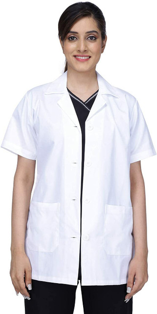 SEEMESH Half Sleeves_Polycotton_White Shirt Hospital Scrub Price