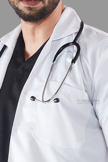 redowl Lab Coat Professional Uniform For Doctor/Students/Medical