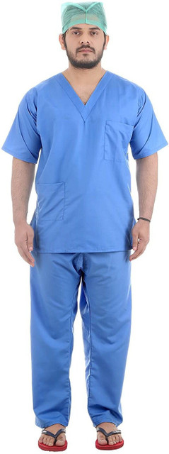 FABUNIFORMS HOSPITAL SCRUB OT DRESS (SIZE XL) CEIL BLUE Shirt, Pant Hospital  Scrub Price in India - Buy FABUNIFORMS HOSPITAL SCRUB OT DRESS (SIZE XL)  CEIL BLUE Shirt, Pant Hospital Scrub online