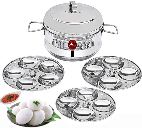 Prithi Home's and Kitchen Stainless Steel Idli Maker Steamer Idli - Main Image