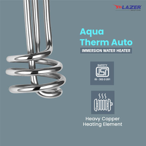 Heater Rod Lazer Auto Immersion Water Heater Lazer Aqua Hot Auto