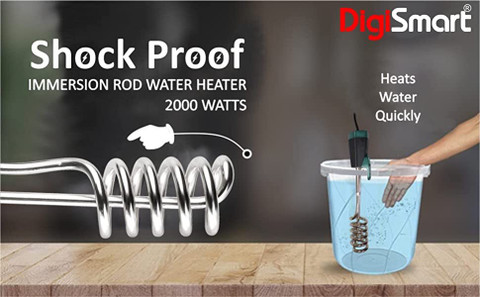 DIGISMART Powerful 2000 W Immersion Rod 2000 W Immersion Heater Rod