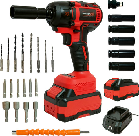 Hakimi MASTERPRO CORDLESS IMPACT WRENCH KIT Brushless 350Nm Torque
