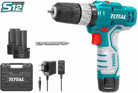 Total 12v Drill TOTAL 12V Brushless Motor Lithium-ion Impact Drill