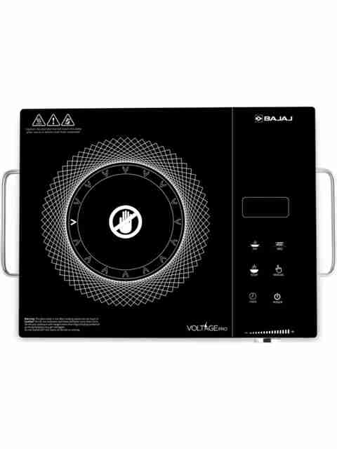 BAJAJ 2200 W Radiant Cooktop Touch Panel, Jog Dial (Black, White, Silver, IRX 220F INFRARED newtouch) - Image 3