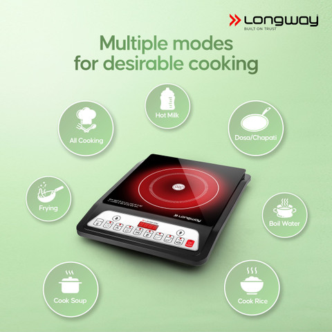 Longway 2000 W Induction Cooktop Push Button Buy Longway 2000 W