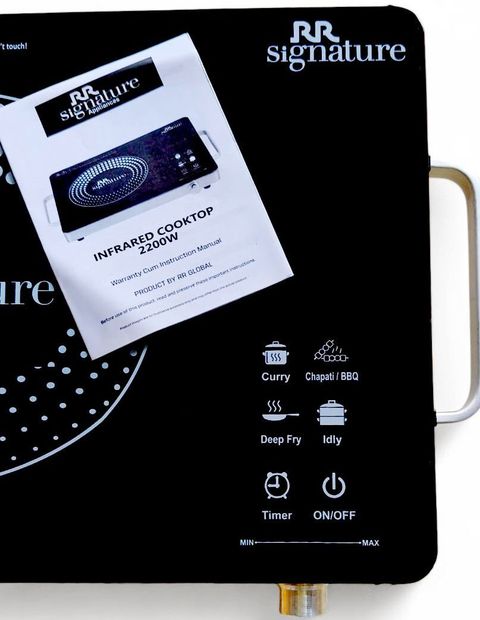 RR Signature 2200W Infrared Cooktop Touch Panel (Black) - Image 8