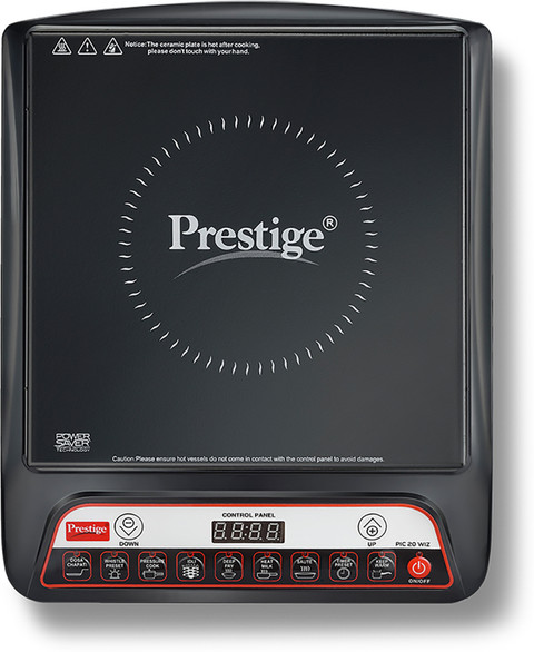 Prestige 1600 W Induction Cooktop Touch Panel