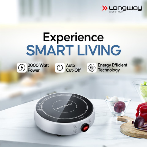 Longway 2000 W Induction Cooktop Touch Panel
