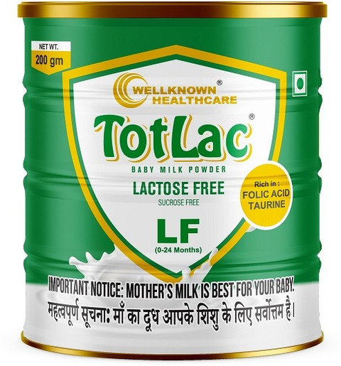 Totlac Baby Milk Powder Totlac-LF Infant Formula Baby Milk Powder L_free  Lactose Free