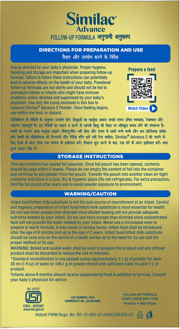 SIMILAC Stage Infant Formula Large Pack Price in India Buy