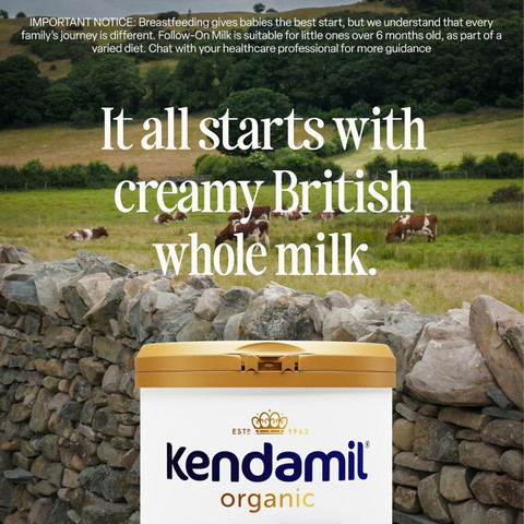 Kendamil Organic Follow On Milk, Stage 2, Organic Whole Milk