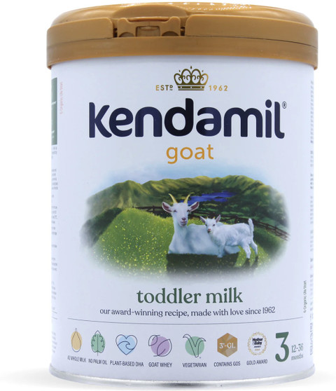 Kendamil Goat Toddler Milk, British-made Goat Milk-Based Formula